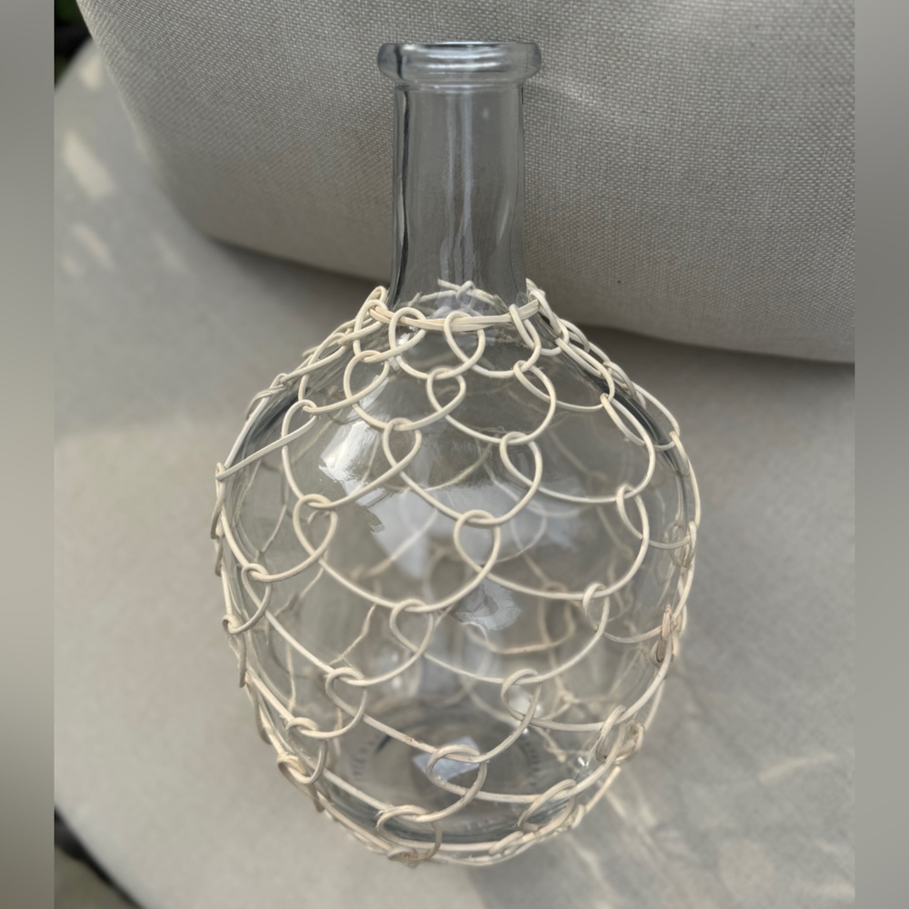Boho Glass Bottle Vase - Picture 11 of 15